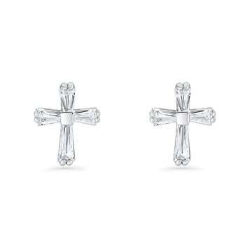 Cross Stud Earrings